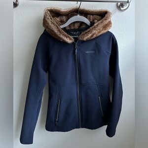 Marmot Soft Shell Furlong Jacket Fur Hood